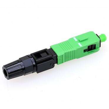 CONECTOR RAPIDO SC-APC VERDE (ABRE)
