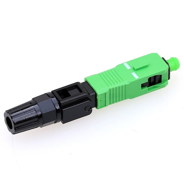 CONECTOR RAPIDO SC-APC VERDE (ABRE)