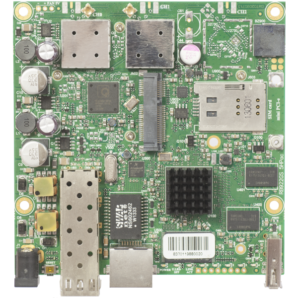 MIKROTIK ROUTERBOARD RB922UAGS-5HPACD L4 PLACA