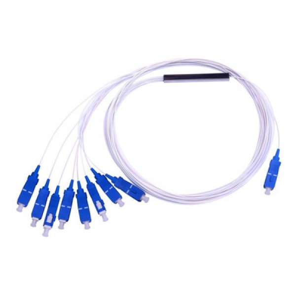 SPLITTER 1*8 0.9MM 1.0M SC-UPC PLC