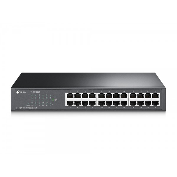 TP-LINK HUB SWITCH 24P TL-SF1024D 10/100MBPS