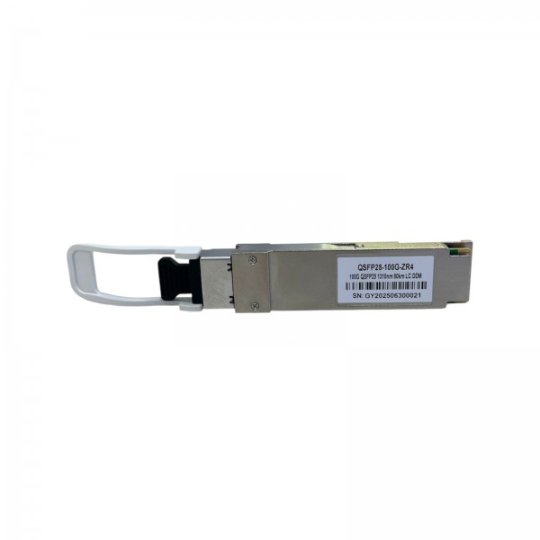SFP *QSFP28-100G-ZR4 80KM 1310NM DUPLEX LC SMF DDM 