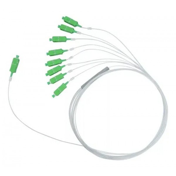 SPLITTER 1*8 0.9MM 1.0M SM SC-APC PLC