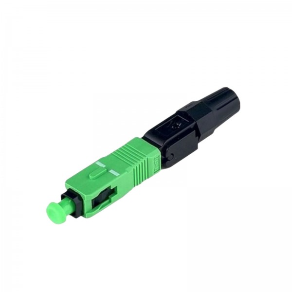 CONECTOR RAPIDO SC-APC VERDE (ABRE)