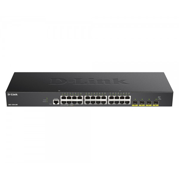 D-LINK SWITCH RG-DGS-1250 28 PORT 4X 10G SFP+ 24G RJ45