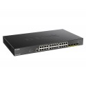 D-LINK SWITCH RG-DGS-1250 28XMP 24PORT 4SFP+ POE 370W