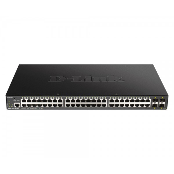 D-LINK SWITCH RG-DGS-1250-52XMP 48PORT 4SFP+ POE+ 370W