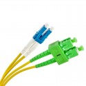 PATCH CORD SC-APC LC-UPC SM DUPLEX 3.0MMM 3M