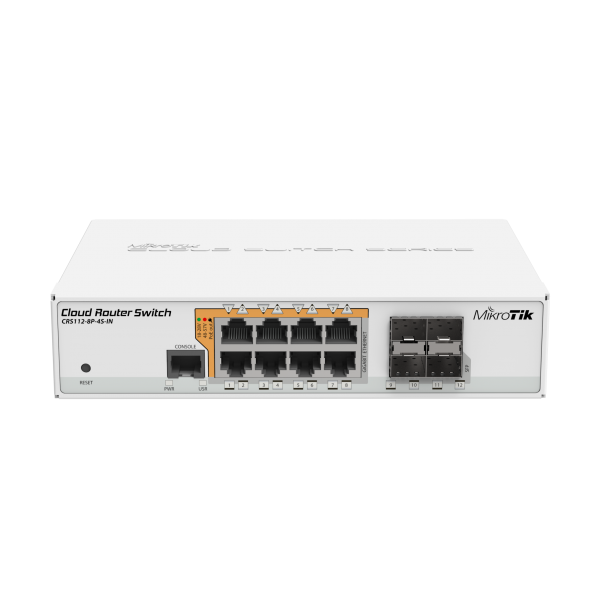 MIKROTIK CLOUD ROUTER SWITCH CRS112-8P-4S-IN 