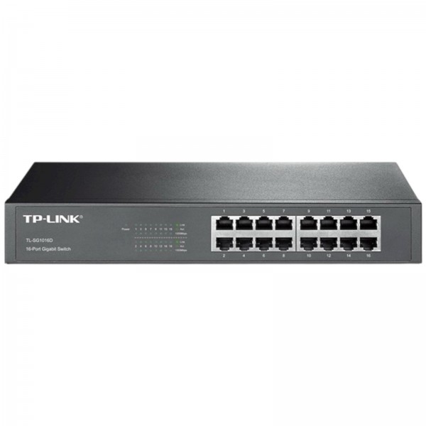 TP-LINK HUB SWITCH 16P TL-SG1016D 10/100MBPS