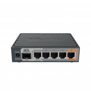 MIKROTIK ROUTERBOARD RB760IGS HEX S 880MHZ 256MB B