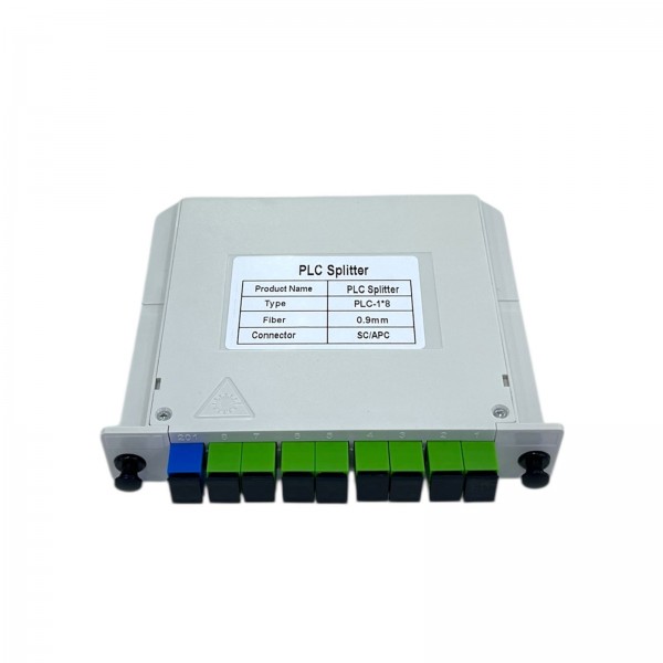 SPLITTER 1*8 BOX SC-APC 0.9MM PLC MODULO PDO