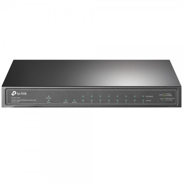 TP-LINK HUB SWITCH 10P TL-SG1210P 8P GIGA POE+ 1SP