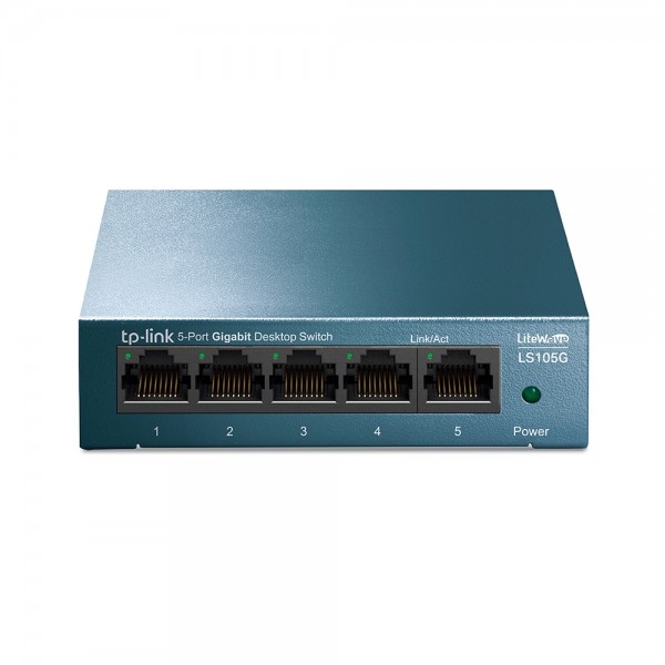 TP-LINK HUB SWITCH 05P LS105G 10/100/1000 GIGABIT